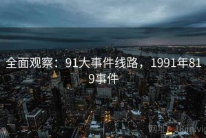 全面观察：91大事件线路，1991年819事件