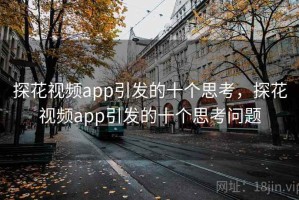 探花视频app引发的十个思考，探花视频app引发的十个思考问题