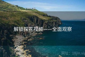 解锁探花视频——全面观察
