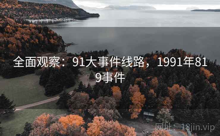 全面观察:91大事件线路,1991年819事件 全面观察:91大事件线路,1991年819事件