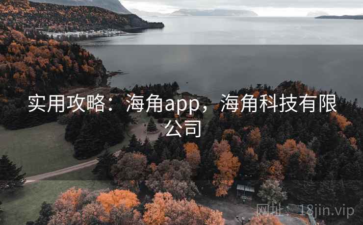 实用攻略：海角app，海角科技有限公司